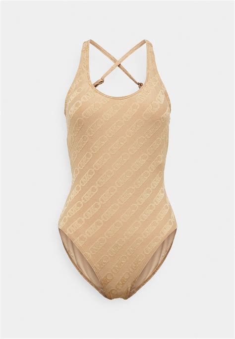 badeanzug mit outcut michael kors|michael kors one piece swimsuit.